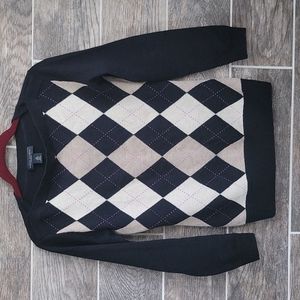 BANANA REPUBLIC Cashmere sweater Size XS Black/Cream